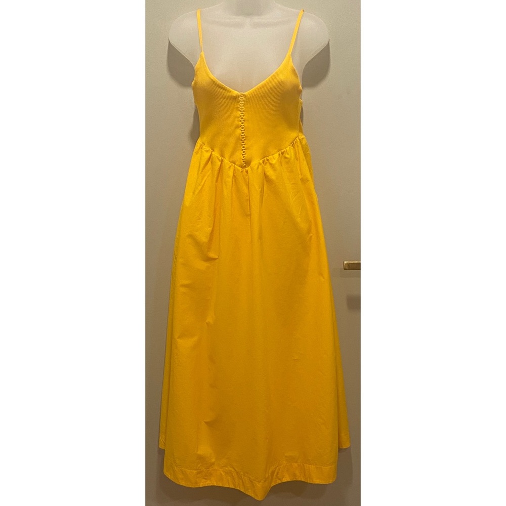 Yellow Zara Dress size M cotton
